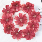 10/20/50Pcs Artificial Flowers Rose Head For Home Decor Fake Flower DIY Craft Wreath Accessories For Marriage Wedding Decoration