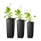 Deep Plant Nursery Pots With Drainage Holes Flower Germination Nursery Pot Seedling-Container Pots For Garden Accessories