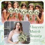 10/15pcs Artificial Flowers Baby Breath Flower Fake Gypsophila for Wedding Party Home Decoration Floral Bouquets DIY Accessories