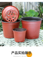50/100pcs Seeding Nursery Pot Soft Plant Nursery Pots Flowerpot Plastic Grow Box Home Garden Planting Accessories 9-14cm