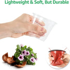 New 5PCS Round Seed Starter Tray Transparent Planter Nursery Pots With Drainage Hole For Orchid Plants Flowers Garden Tools