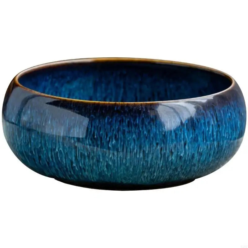 55KF Large Ceramic Plant Pot Water Plant Bowl Indoor and Outdoor Use Perfect for Hydroponic Cultivation Decorative Planting