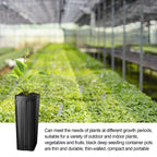 Deep Plant Nursery Pots With Drainage Holes Flower Germination Nursery Pot Seedling-Container Pots For Garden Accessories