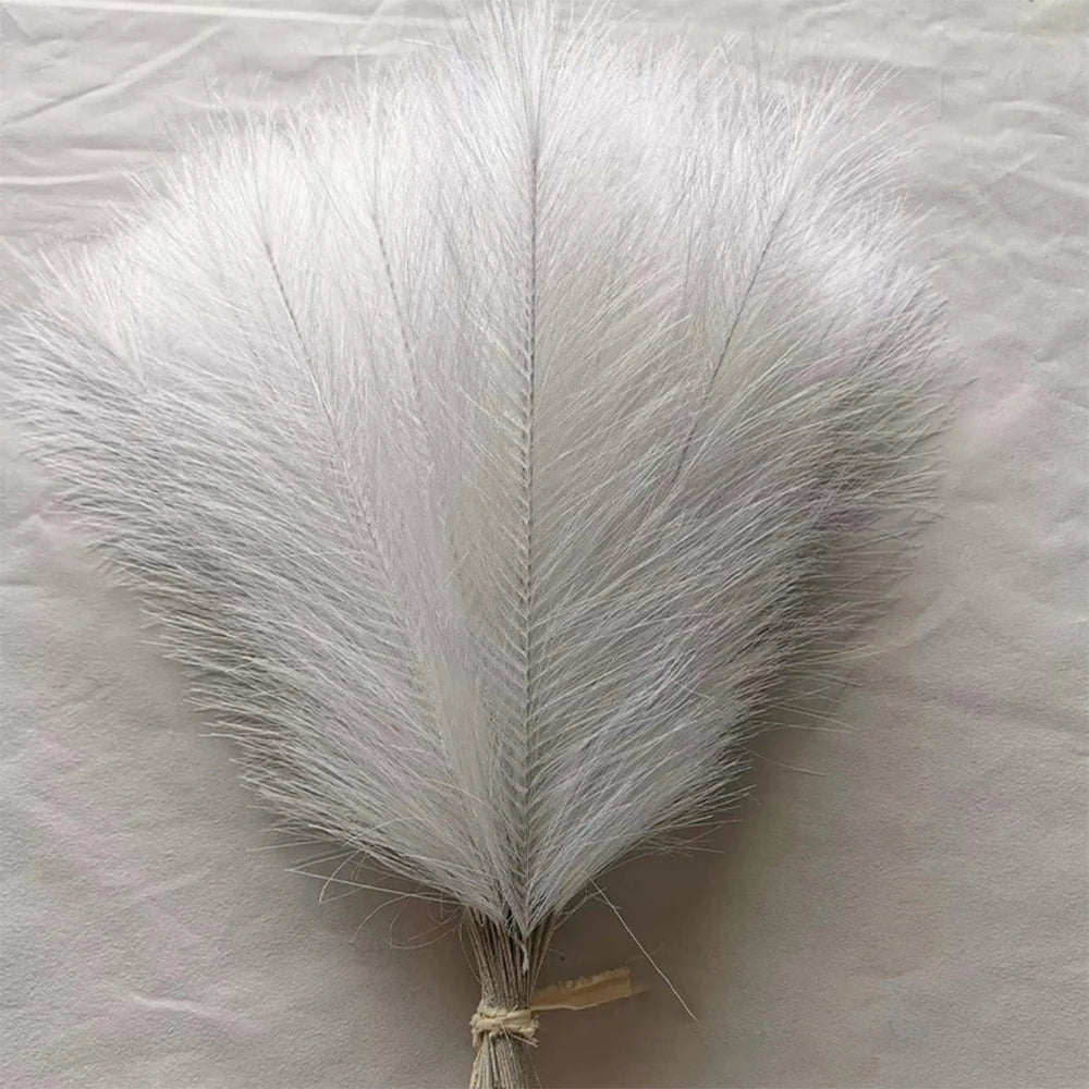 5/10/20PCS Fluffy Pampas Grass Boho Decor Artificial Flower Fake Plant Reed Simulated Party Wedding Home Decoration 42CM