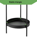 Plant Stand For Flowers Metal Storage Shelf 2 Tier Flower Shelf Planter Rack Indoor Display Stand Pot Rack Organizer Shelves