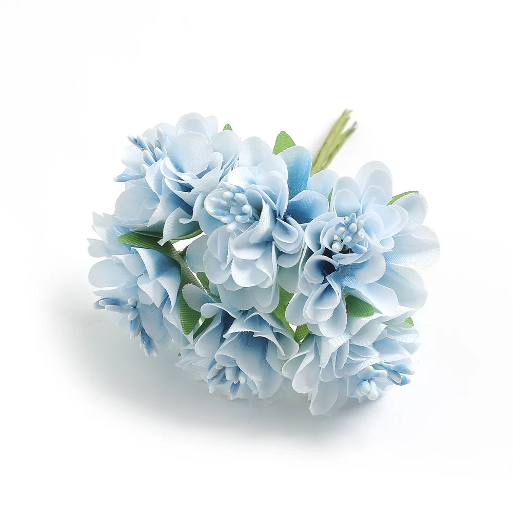 1/2Pcs Artificial Flowers Carnation 11CM Fake Flower For Home Decor Wedding Decoration Bride Craft Gifts Wreath Accessories