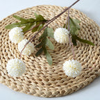 5 Heads Dandelion Artificial Flowers Bridal Bouquet Wedding Home Party Decor Flower Arrangement Christmas Decoration Hydrangea