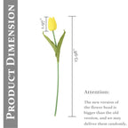 5/10/20Pcs Artificial Tulips Flowers Real Touch Latex Fake Flower Bouquet Wedding Party Home Decor DIY Bridal Bouquet